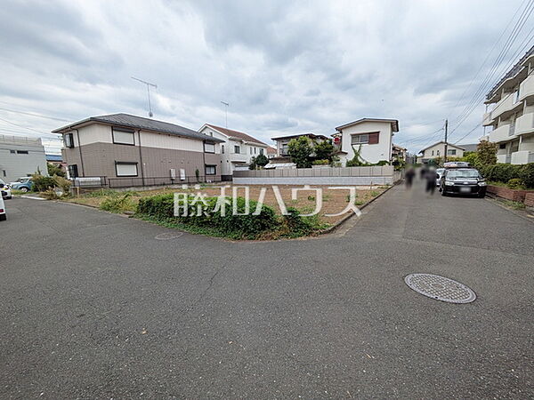 接道状況および現場風景　【立川市柴崎町1丁目】