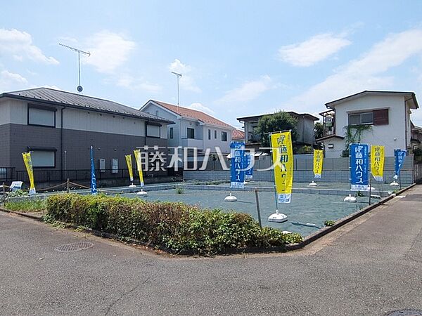 接道状況および現場風景　【立川市柴崎町1丁目】