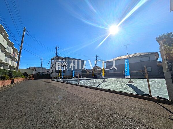 接道状況および現場風景　【立川市柴崎町1丁目】