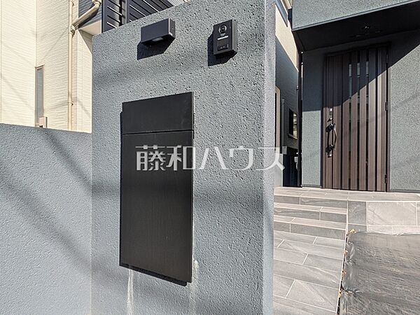 TVモニター付きインターホン・郵便ポスト　【杉並区善福寺4丁目】