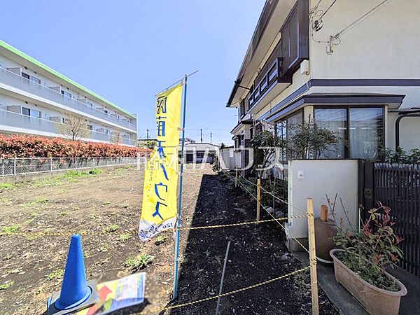 B号地　現地写真　【日野市多摩平3丁目】