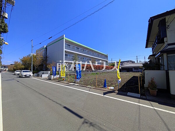 接道状況および現場風景　【日野市多摩平3丁目】