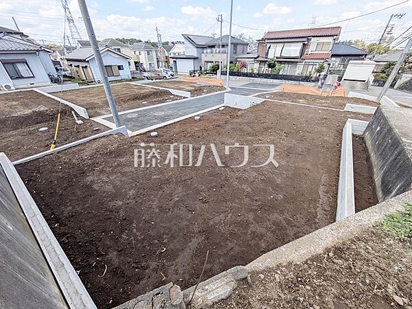 2号地　現地写真　【多摩市連光寺2丁目】家族みんなで創る、楽しむ、自由設計分譲地！　