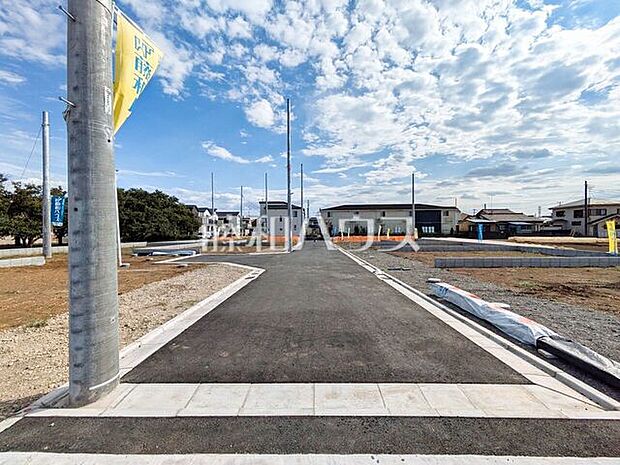 現場風景　【東久留米市下里1丁目】ぜひ実物をご覧いただきたく思います。喜んでご案内いたしますのでお気軽にお問合せ下さい。