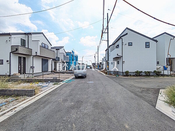 接道状況および現場風景　【国分寺市北町4丁目】