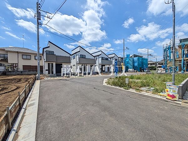 接道状況および現場風景　【国分寺市北町4丁目】