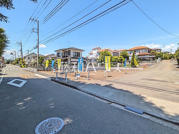 接道状況および現場風景　【立川市幸町5丁目】