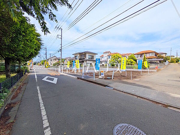 接道状況および現場風景　【立川市幸町5丁目】