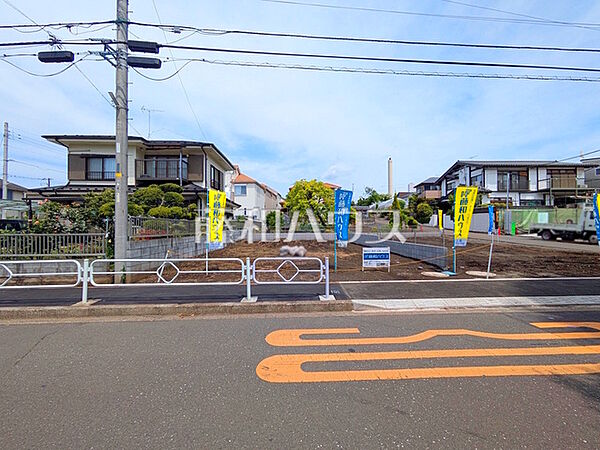 接道状況および現場風景　【立川市幸町5丁目】