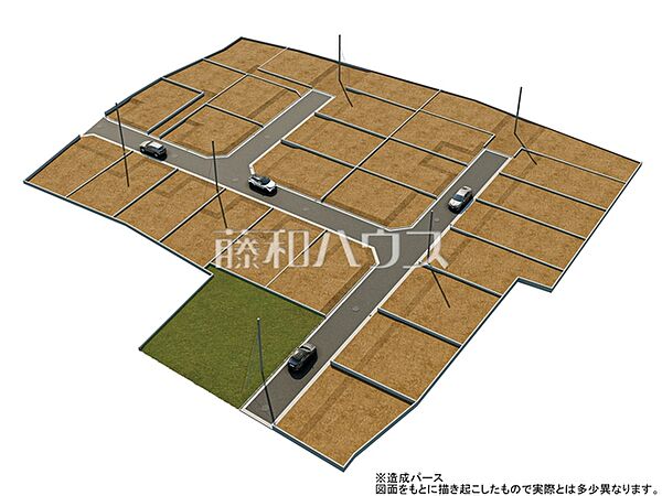 造成完了予想図　【日野市大字上田】　物件の事、諸費用の事など、小さな疑問も担当までお気軽にご連絡・ご相談下さい。