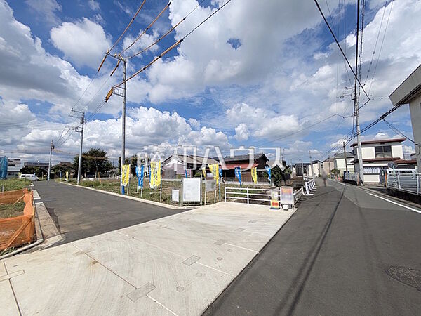 接道状況および現場風景　【日野市大字上田】