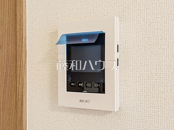TVモニター付きインターホン　【新座市片山3丁目】