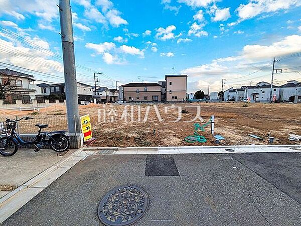 7号地　現地写真　【新座市新堀2丁目】