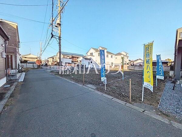 接道状況および現場風景　【八王子市中野山王1丁目】