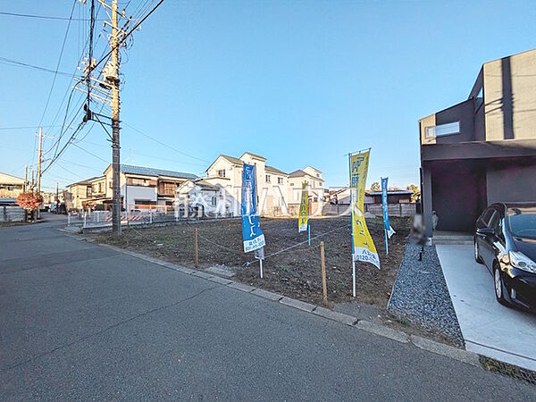 接道状況および現場風景　【八王子市中野山王1丁目】