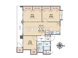 公社多摩川住宅ト-1号棟