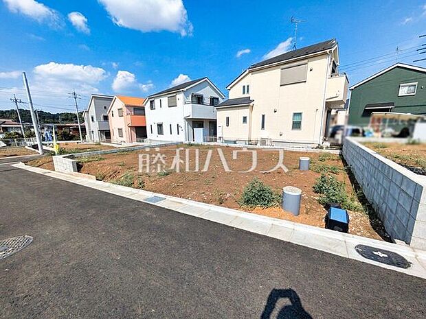 9号棟 接道状況および現場風景 【清瀬市中里4丁目】