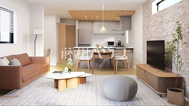 9号棟 完成予想図(内観) 【清瀬市中里4丁目】