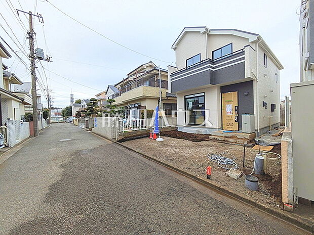 接道状況および現場風景 【西東京市西原町5丁目】