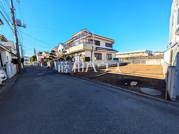 接道状況および現場風景　【西東京市西原町5丁目】