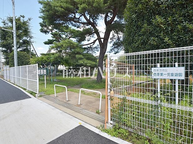 西原第1児童遊園 (300m)