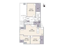 サンビュー南町 3LDKの間取図画像