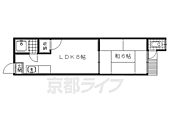 城陽市枇杷庄島ノ宮 1階建 築52年のイメージ