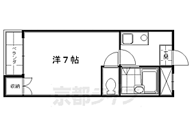 サニテリー藤森 203 ｜ 京都府京都市伏見区深草飯食町（賃貸アパート1K・2階・18.30㎡） その2