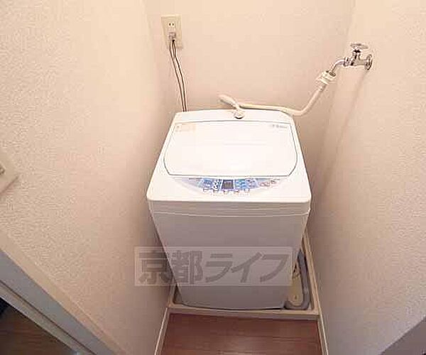 画像24:洗濯機を置くスペースです。
