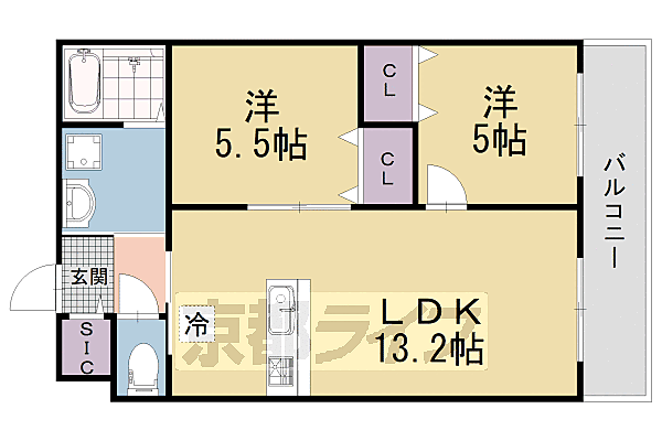 同じ建物の物件間取り写真 - ID:226064787526