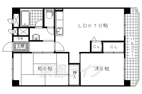 同じ建物の物件間取り写真 - ID:226065090492