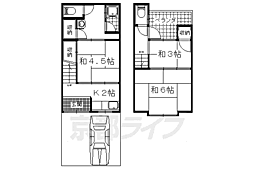 川田菱尾田戸建 3Kの間取り