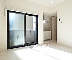 近鉄京都線 十条駅 徒歩12分の賃貸アパート 3階ワンルームのリビング/ダイニング