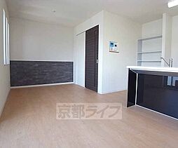 JR奈良線 長池駅 徒歩7分の賃貸マンション 2階2LDKのリビング/ダイニング