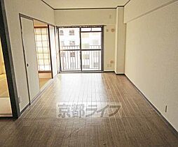 東野第1グリーンハイツ山科 305 3階2LDKのリビング/ダイニング