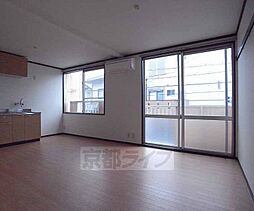 近鉄京都線 大久保駅 徒歩9分の賃貸アパート 2階1LDKのリビング/ダイニング