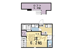（仮称）桃陵町ハイツ 102 1階1Kの間取り