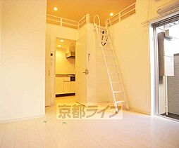 JR東海道・山陽本線 西大路駅 徒歩12分の賃貸アパート 1階1Kのリビング/ダイニング