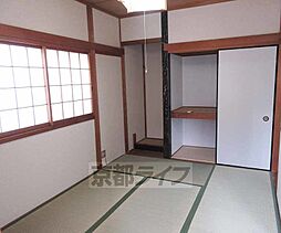 勧修寺平田町貸家 xx 3DKのリビング/ダイニング