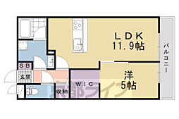 竹寿Ｄａｉｇｏ 301 3階1LDKの間取り