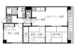 JR奈良線 城陽駅 徒歩4分 2階/-