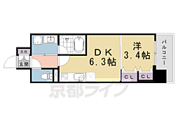リシュドール梅小路 7階