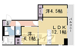 ブライトヴィラ 2LDKの間取図画像