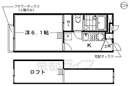レオパレスセゾン京都駅北 2階