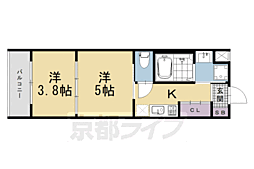 レシオス京都西院 2階
