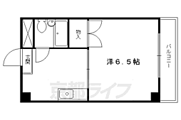 シャンブル望月 1Kの間取図画像