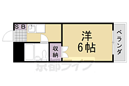 ハイツ藤 1Kの間取図画像