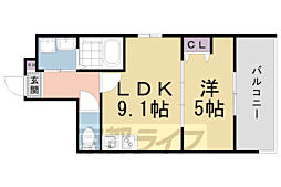 クレアーレ西陣 2階