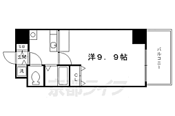 エステムコート御所南2 1Kの間取図画像
