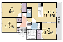 サウス・レジデンス菱川 2階/205